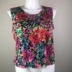 Vintage Judith Hart Sleeveless Top Knit Silk